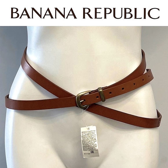 Banana Republic Factory Accessories Nwt Banana Republic Factory Genuine Leather Double Wrap